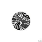 E_26-BI-D--Gałka-meblowa-Faces-Black&White-40-Drewniana-Dębowa-Emaliowana-Biała-(wzór D)-Dot-Manufacture-Skandynawskie-Uchwyty_1