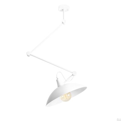 Потолочный светильник Melos, металл, белый
