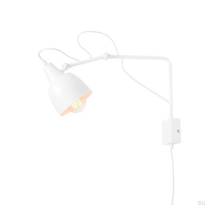 Soho Small Metal White Настенный светильник