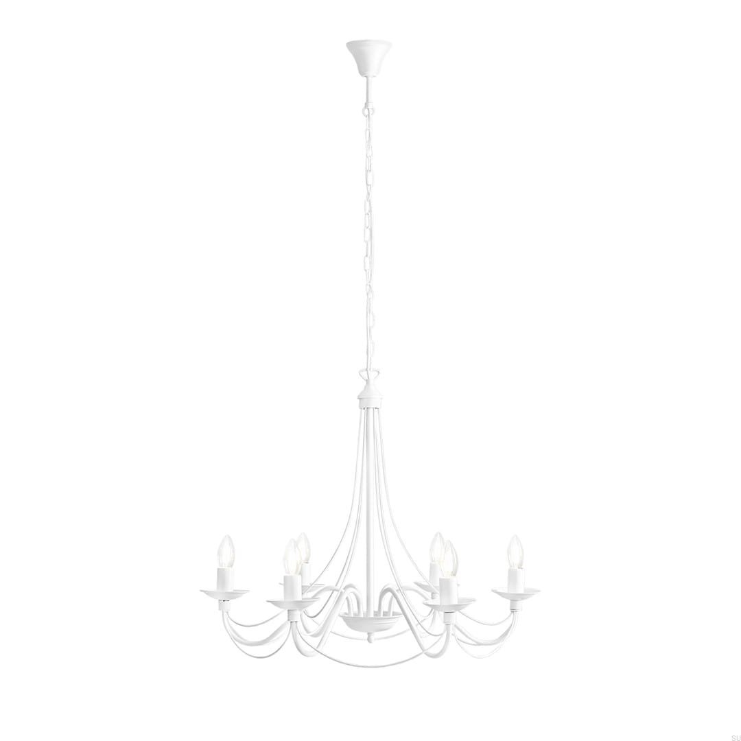 397K--Żyrandol-Róża-6-Metalowy-Biały-Artera-Skandynawskie-Uchwyty_1