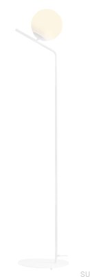 Галлия Торшер Металл Белый