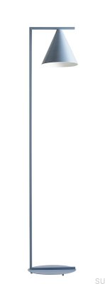 Торшер Форма Металл Синий