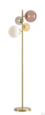 Напольная лампа Bloom Multicolour Brass