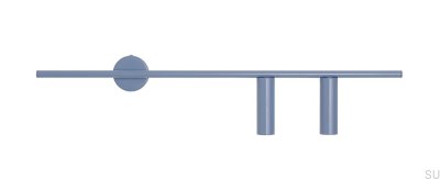 Настенный светильник Trevo 2 Metal Blue (справа)