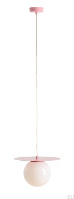 Подвесной светильник Loop M Metal Pink