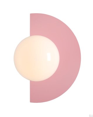 Настенный светильник Loop Metal Pink