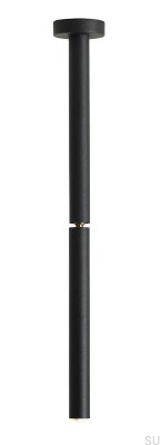 Потолочный светильник Stick S металлический черный