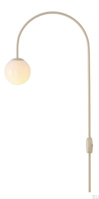 Настенный светильник Una Metal Cream