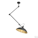 808PL_G1_Z--Plafon-Melos-Metalowy-Czarny-(złoty-środek-klosza)-Artera-Skandynawskie-Uchwyty_2