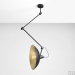 808PL_G1_Z--Plafon-Melos-Metalowy-Czarny-(złoty-środek-klosza)-Artera-Skandynawskie-Uchwyty_4