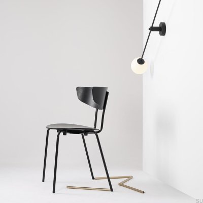 Настенный светильник Ohio 2 Metal Black