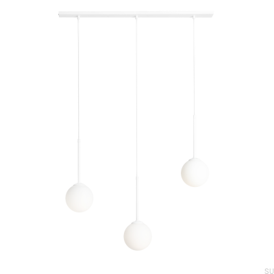 Подвесной светильник Bosso 3 Metal White