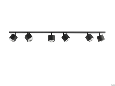 Потолочный светильник Bot 6 (3x2) металлический черный