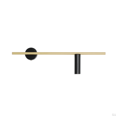 Настенный светильник Trevo Brass с черным (справа)