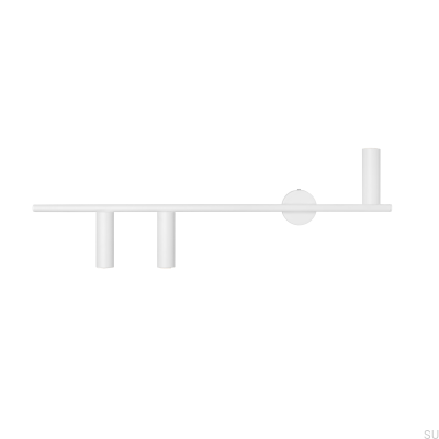 Настенный светильник Trevo 3 Metal, белый (левый)