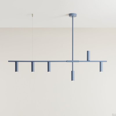 Подвесной светильник Trevo 6 Metal Blue