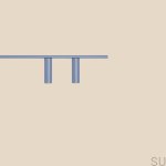 1104Y16_2--Kinkiet-Trevo-3-Metalowy-Niebieski-(Prawy)-Artera-Skandynawskie-Uchwyty_2