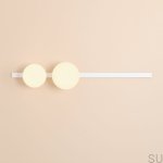 1099D--Kinkiet-Garda-2-Metalowy-Biały-Artera-Skandynawskie-Uchwyty_2