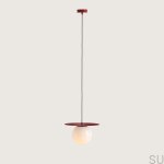 1125G15_M--Lampa-wisząca-Loop-M-Metalowa-Bordowa-Artera-Skandynawskie-Uchwyty_4