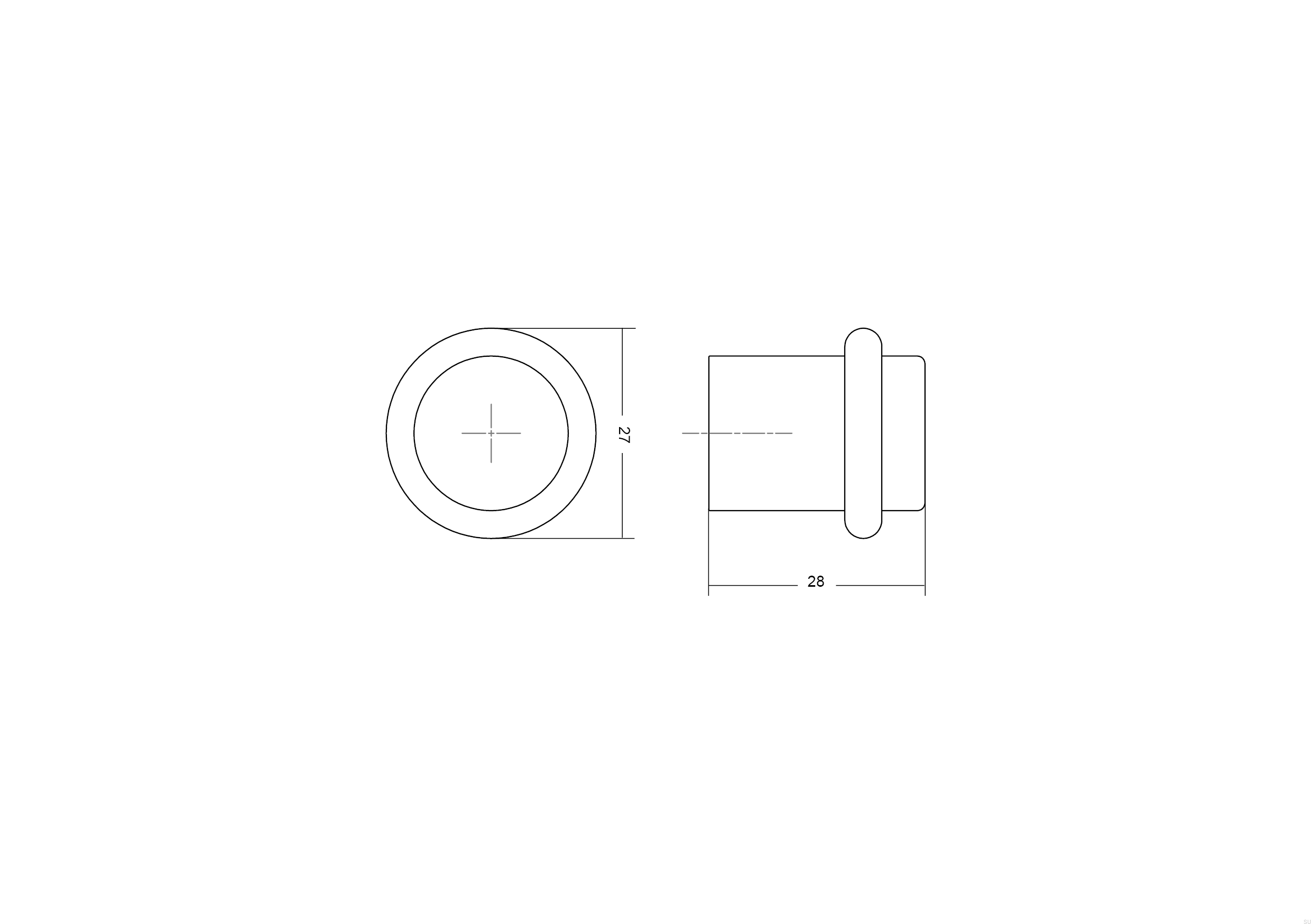 0109017L291--Gałka-meblowa-Graf-Złota-Szczotkowana-Ciemna-Viefe-Skandynawskie-Uchwyty