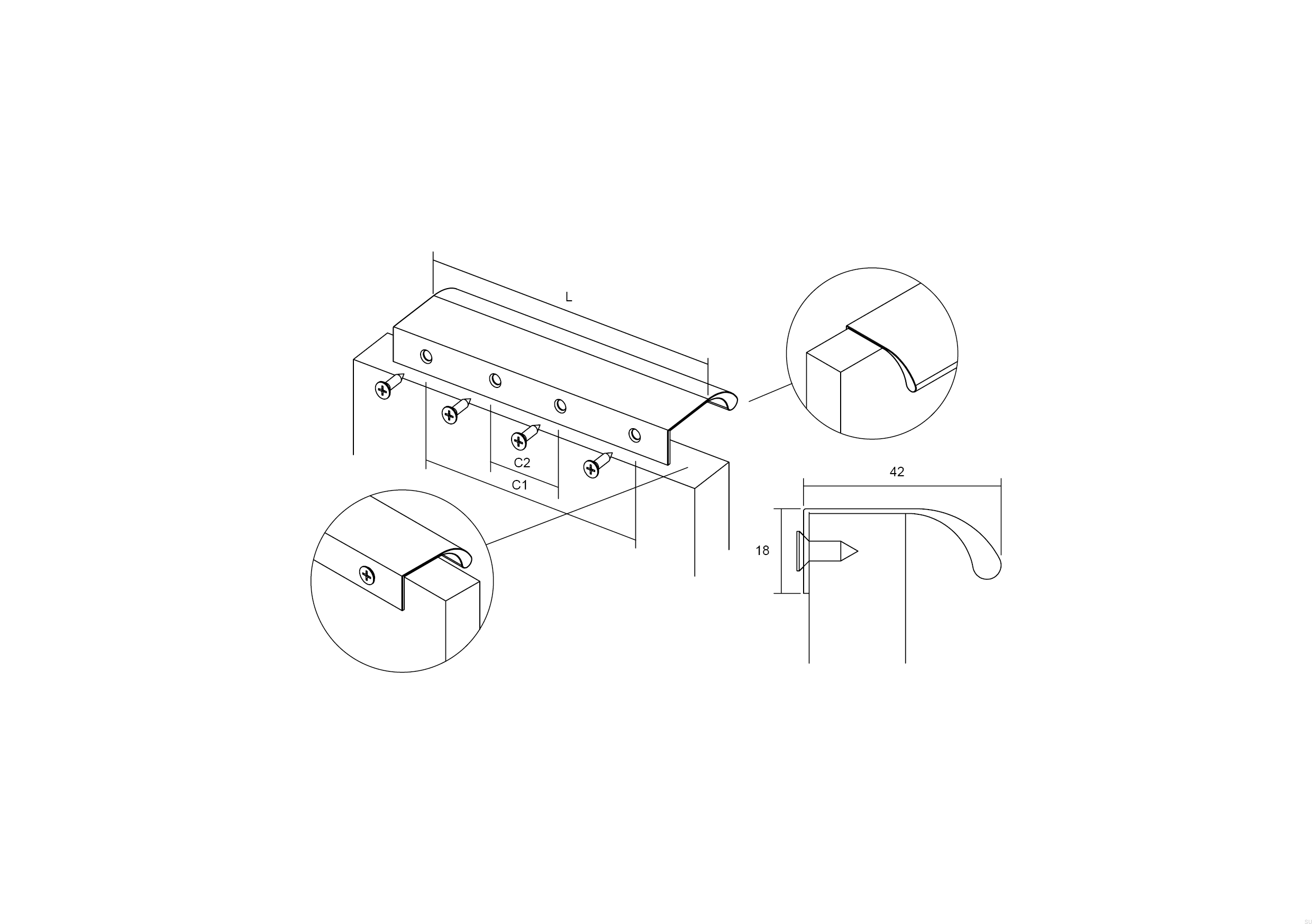 03721056L24--Uchwyt-meblowy-krawędziowy-Ona-1056-Aluminiowy-Srebrny-Anodowany-Viefe-Skandynawskie-Uchwyty
