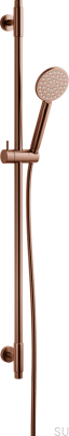 Душевая штанга с регулируемым настенным кронштейном ARM100 Матовая медь Неокрашенная