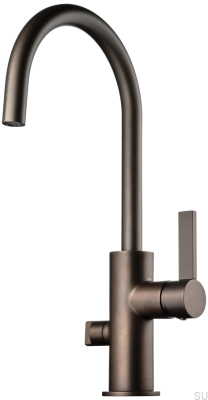 Кухонный смеситель с клапаном для посудомоечной машины ARM184, латунь, коричневый