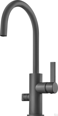 Кухонный смеситель с клапаном для посудомоечной машины ARM184 Латунь Графит