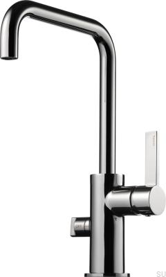 Кухонный смеситель с клапаном для посудомоечной машины ARM584 Латунь Серебристый Хром