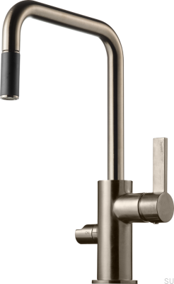 ARM587 Латунный кухонный смеситель, матовый никель