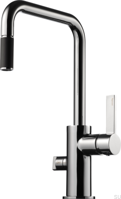 ARM587 Смеситель для кухни из латуни и серебристого хрома