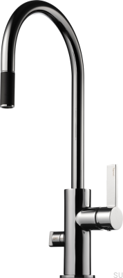 Кухонный смеситель с клапаном для посудомоечной машины ARM885 Латунь Серебристый Хром