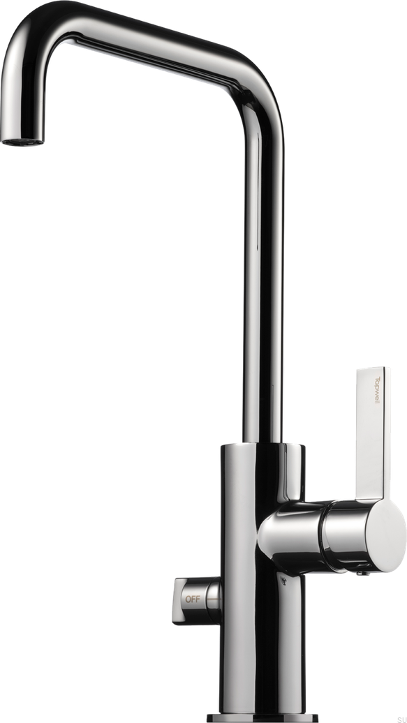 9423497--Bateria-kuchenna-z-zaworem-do-zmywarki-ARM984-Mosiężna-Srebrna-Chromowana-Tapwell-Skandynawskie-Uchwyty_1