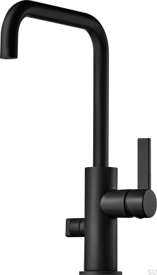 Кухонный смеситель с клапаном для посудомоечной машины ARM984, латунь, матово-черный