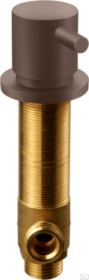 Запорный клапан для посудомоечной машины BI284, латунь, коричневый