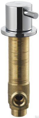 Запорный клапан для посудомоечной машины BI284 Латунь Серебристый Хром