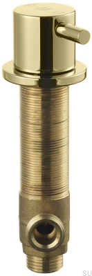 Запорный клапан для посудомоечной машины BI284, латунь, медово-золотой