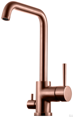 Кухонный кран с клапаном для посудомоечной машины EVO984, матовая медь, неокрашенный