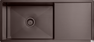 Кухонная мойка 8140 Сталь коричневая PVD