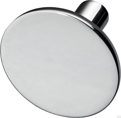 Мебельная ручка Pastille 37, латунь, серебро, хром