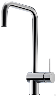 Кухонный смеситель с клапаном для посудомоечной машины SK New 980 Brass Silver Chrome