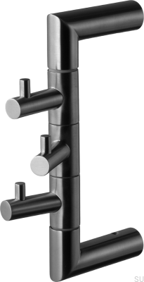 Полотенцесушитель TA253 Латунь Черный Хром Матовый