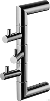 Вешалка для полотенец TA253 Латунь Серебристый Хром