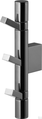 Вешалка для полотенец TA263 Латунь Черный Хром