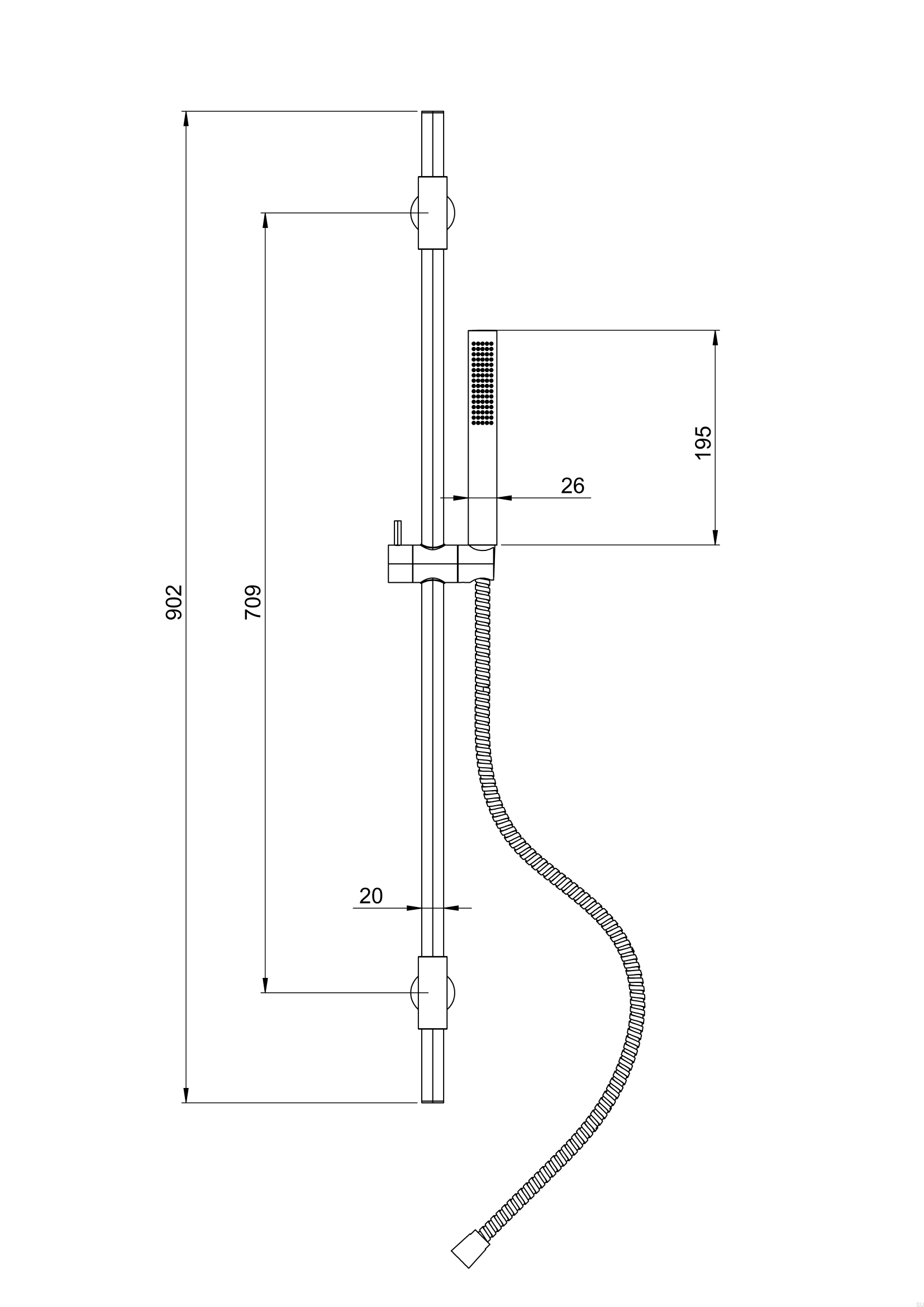 9427944--Drążek-prysznicowy-z-regulowanym-uchwytem-ściennym-TVM100-Mosiężny-Brązowy-Tapwell-Skandynawskie-Uchwyty_2