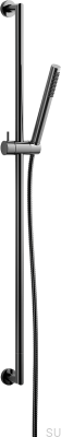 Душевая штанга TVM200 из латуни и черного хрома