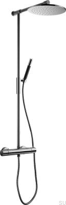 Душевой гарнитур TVM300, латунь, серебристый, хром