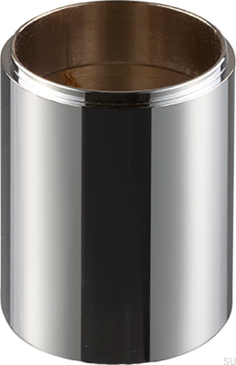 Удлинитель для смесителя для раковины XPRO500, латунь, серебро, хром