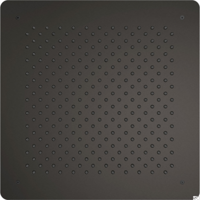 Квадратная скрытая лейка для душа с дождевой насадкой 500 ZSOF098, цвет латунь-коричневый