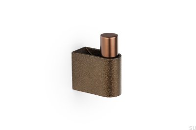 Настенная вешалка Casey 23, алюминий, матовый коричневый